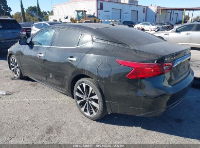 2016 NISSAN MAXIMA 3.5 SR Black  Gasoline 1N4AA6AP2GC388556 photo #4