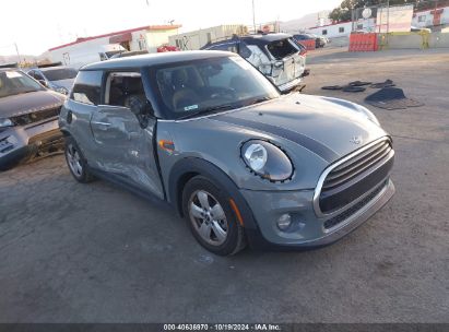 2019 MINI HARDTOP COOPER Gray  Gasoline WMWXP5C57K2H31255 photo #1