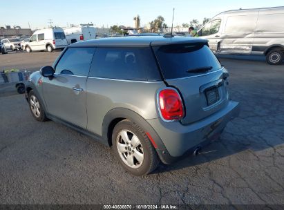 2019 MINI HARDTOP COOPER Gray  Gasoline WMWXP5C57K2H31255 photo #4