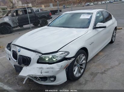 2016 BMW 528I White  Gasoline WBA5A5C56GD526902 photo #3