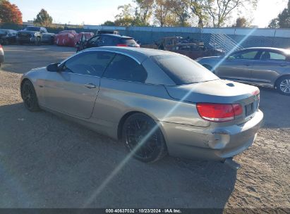 2008 BMW 328I Gold  Gasoline WBAWL13578PX19972 photo #4