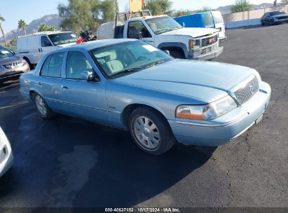 2003 MERCURY GRAND MARQUIS LS Light Blue  Gasoline 2MEHM75W03X690897 photo #1