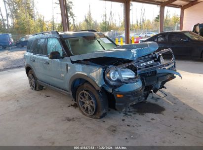 2023 FORD BRONCO SPORT BIG BEND Blue  Gasoline 3FMCR9B67PRE33006 photo #1