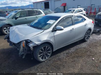 2017 TOYOTA COROLLA SE Silver  Gasoline 5YFBURHE9HP661237 photo #3