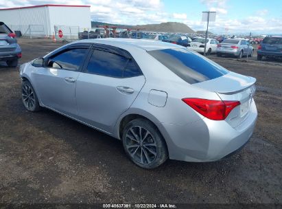 2017 TOYOTA COROLLA SE Silver  Gasoline 5YFBURHE9HP661237 photo #4