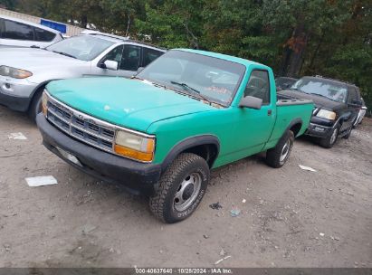 1996 DODGE DAKOTA Green  Gasoline 1B7GG26X7TS665688 photo #3