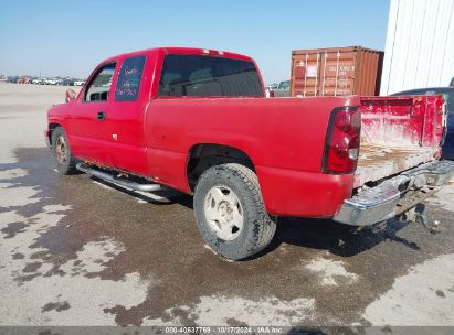 2006 CHEVROLET SILVERADO 1500 LT2 Red  Gasoline 1GCEK19B96Z178794 photo #4