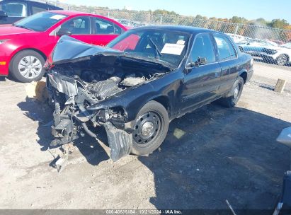 2011 FORD CROWN VICTORIA POLICE INTERCEPTOR Black  Flexible Fuel 2FABP7BVXBX176666 photo #3