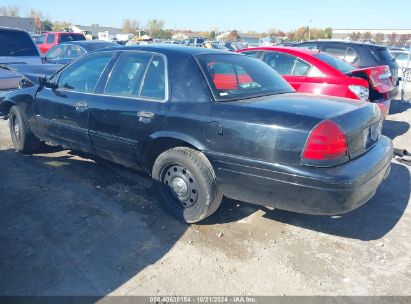 2011 FORD CROWN VICTORIA POLICE INTERCEPTOR Black  Flexible Fuel 2FABP7BVXBX176666 photo #4