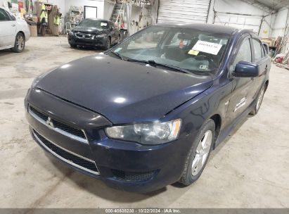 2013 MITSUBISHI LANCER SE Dark Blue  Gasoline JA32V2FW4DU022839 photo #3