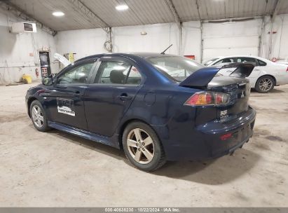 2013 MITSUBISHI LANCER SE Dark Blue  Gasoline JA32V2FW4DU022839 photo #4