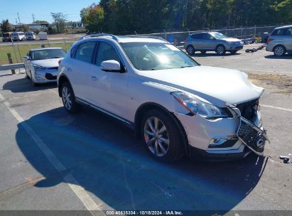 2017 INFINITI QX50 White  Gasoline JN1BJ0RRXHM411484 photo #1