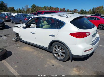 2017 INFINITI QX50 White  Gasoline JN1BJ0RRXHM411484 photo #4