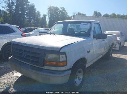 1996 FORD F150 White  Gasoline 1FTEF15Y4TLB83186 photo #3