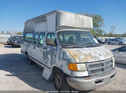 2001 DODGE RAM VAN White  Gasoline 2B6LB31Z21K513163 photo #1