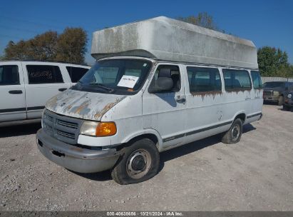 2001 DODGE RAM VAN White  Gasoline 2B6LB31Z21K513163 photo #3