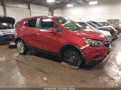 2018 BUICK ENCORE PREFERRED Red  Gasoline KL4CJESB2JB716467 photo #1