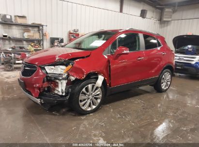 2018 BUICK ENCORE PREFERRED Red  Gasoline KL4CJESB2JB716467 photo #3