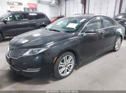 2015 LINCOLN MKZ HYBRID Black  Hybrid 3LN6L2LU7FR614057 photo #3