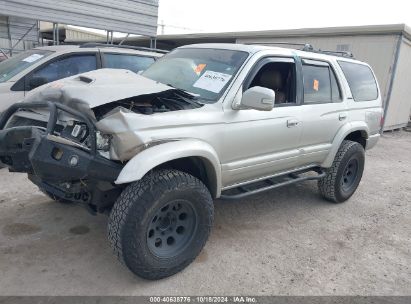 2000 TOYOTA 4RUNNER LIMITED V6 Silver  Gasoline JT3GN87R1Y0155854 photo #3