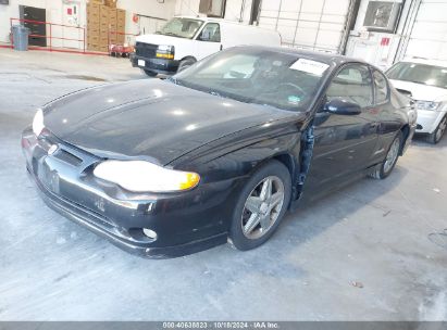 2004 CHEVROLET MONTE CARLO SUPERCHARGED SS Black  Gasoline 2G1WZ121349397798 photo #3