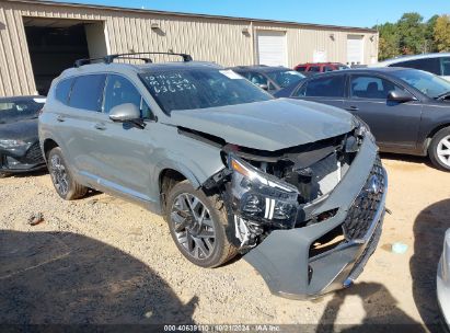 2023 HYUNDAI SANTA FE CALLIGRAPHY Gray  Gasoline 5NMS5DAL9PH636551 photo #1