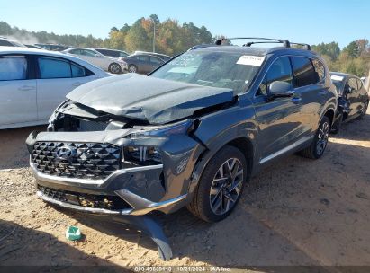 2023 HYUNDAI SANTA FE CALLIGRAPHY Gray  Gasoline 5NMS5DAL9PH636551 photo #3