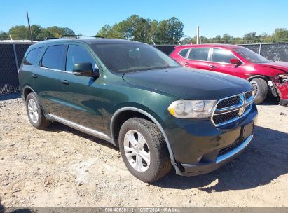 2011 DODGE DURANGO CREW Green  Flexible Fuel 1D4RE4GG8BC599530 photo #1