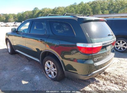 2011 DODGE DURANGO CREW Green  Flexible Fuel 1D4RE4GG8BC599530 photo #4