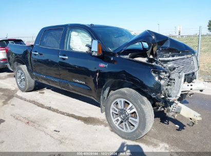 2013 TOYOTA TUNDRA LIMITED 5.7L V8 Black  Flexible Fuel 5TFHW5F12DX312526 photo #1