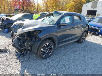 2021 HYUNDAI TUCSON SPORT Gray  Gasoline KM8J3CAL9MU399121 photo #3