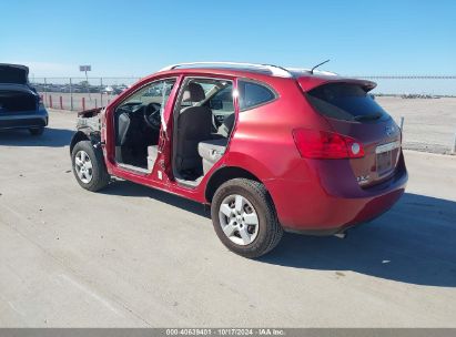 2014 NISSAN ROGUE SELECT S Red  Gasoline JN8AS5MT3EW606336 photo #4