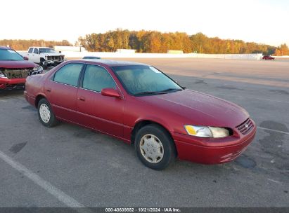 1997 TOYOTA CAMRY LE Red  Gasoline 4T1BG22KXVU078893 photo #1