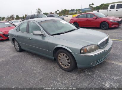 2003 LINCOLN LS V6 Gray  Gasoline 1LNHM86S63Y706213 photo #1