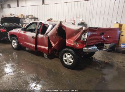 1999 DODGE DAKOTA SLT/SPORT Red  Gasoline 1B7GL22X0XS287334 photo #4