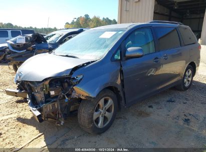 2014 TOYOTA SIENNA LE V6 8 PASSENGER Gray  Gasoline 5TDKK3DC6ES425218 photo #3