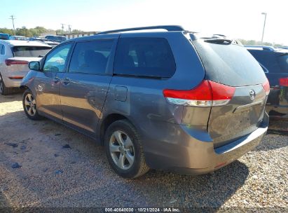 2014 TOYOTA SIENNA LE V6 8 PASSENGER Gray  Gasoline 5TDKK3DC6ES425218 photo #4