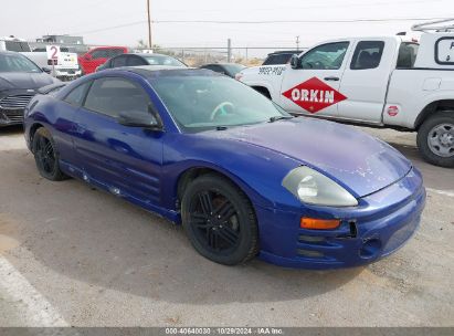 2004 MITSUBISHI ECLIPSE GS Blue  Gasoline 4A3AC44G64E075253 photo #1