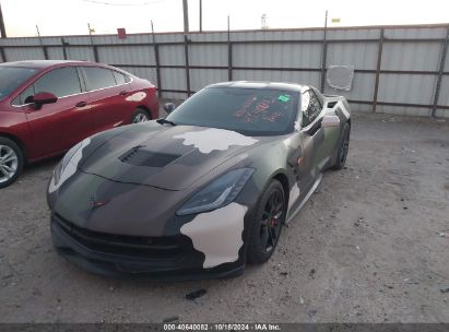 2017 CHEVROLET CORVETTE STINGRAY Black  Gasoline 1G1YF2D79H5117300 photo #3