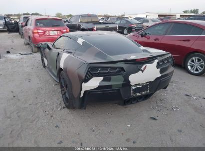 2017 CHEVROLET CORVETTE STINGRAY Black  Gasoline 1G1YF2D79H5117300 photo #4