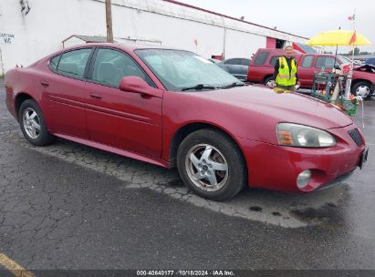 2004 PONTIAC GRAND PRIX GT1 Red  Gasoline 2G2WP522641308841 photo #1