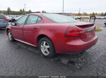 2004 PONTIAC GRAND PRIX GT1 Red  Gasoline 2G2WP522641308841 photo #4