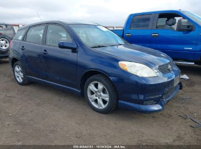 2003 TOYOTA MATRIX XR Blue  Gasoline 2T1LR32E23C082627 photo #1