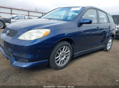 2003 TOYOTA MATRIX XR Blue  Gasoline 2T1LR32E23C082627 photo #3