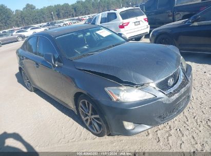 2008 LEXUS IS 250 Gray  Gasoline JTHBK262282082741 photo #1