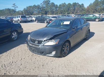 2008 LEXUS IS 250 Gray  Gasoline JTHBK262282082741 photo #3