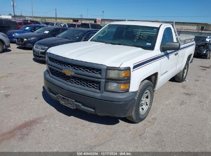 2014 CHEVROLET SILVERADO 1500 WORK TRUCK 1WT White  Gasoline 1GCNCPEH2EZ328771 photo #3