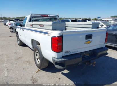 2014 CHEVROLET SILVERADO 1500 WORK TRUCK 1WT White  Gasoline 1GCNCPEH2EZ328771 photo #4