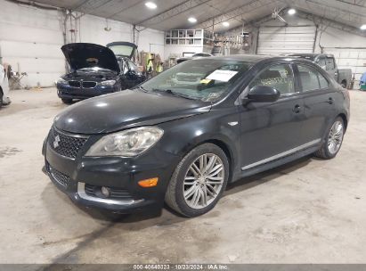 2011 SUZUKI KIZASHI SPORT GTS Black  Gasoline JS2RF9A68B6110068 photo #3