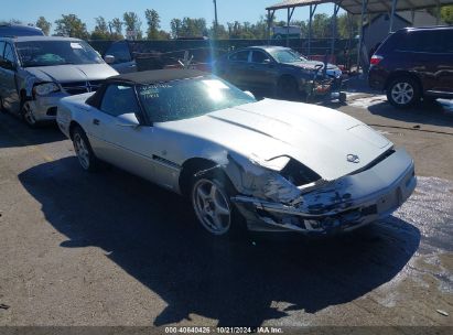 1996 CHEVROLET CORVETTE Silver  Gasoline 1G1YY32P0T5110084 photo #1